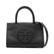 Tory Burch Svart Ella Mini Shoppingväska Black, Dam