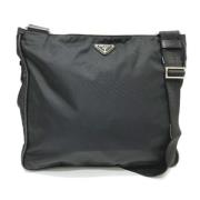 Prada Vintage Pre-owned Tyg prada-vskor Black, Dam