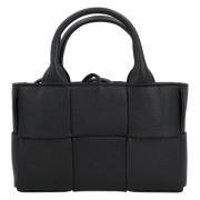 Bottega Veneta Laeder totevskor Black, Dam