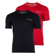 Emporio Armani Paket med 2 T-shirts Multicolor, Herr