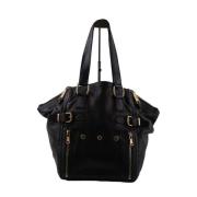 Yves Saint Laurent Vintage Pre-owned Laeder handvskor Black, Dam