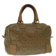 Celine Vintage Pre-owned Canvas celine-vskor Beige, Dam