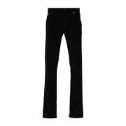 Jacob Cohën Slim Corduroy Byxor Black, Herr