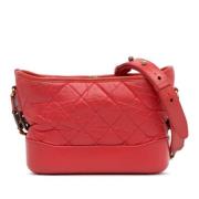 Chanel Vintage Pre-owned Laeder chanel-vskor Red, Dam