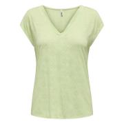 Only Fri Liv T-shirt Green, Dam