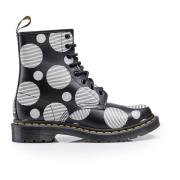 Dr. Martens 1460 Svarta Läderstövlar Black, Dam