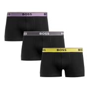 Hugo Boss Herr Boxer Briefs 3-Pack Svart Black, Herr