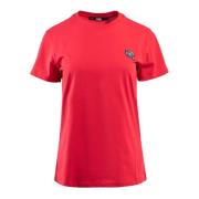 Karl Lagerfeld Röd dam T-shirt Red, Dam