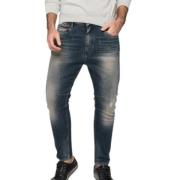 Tommy Hilfiger Blå Jeans 5-Fickbyxor Blue, Herr