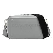 Dolce & Gabbana Liten Crossbody-väska Gray, Herr