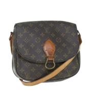 Louis Vuitton Vintage Pre-owned Canvas louis-vuitton-vskor Brown, Dam