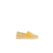 Carolina Herrera Arles Insignia Espadriller Gul Yellow, Dam