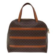 Celine Vintage Pre-owned Laeder handvskor Brown, Dam