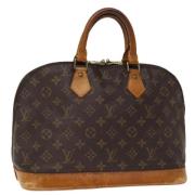 Louis Vuitton Vintage Pre-owned Canvas handvskor Brown, Dam