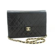 Chanel Vintage Pre-owned Laeder chanel-vskor Black, Dam