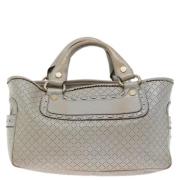 Celine Vintage Pre-owned Laeder handvskor Gray, Dam