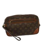 Louis Vuitton Vintage Pre-owned Canvas kuvertvskor Brown, Dam