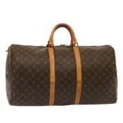 Louis Vuitton Vintage Pre-owned Canvas resvskor Brown, Dam