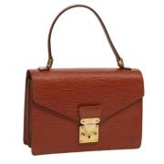 Louis Vuitton Vintage Pre-owned Laeder handvskor Brown, Dam