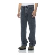 Iuter Loose Denim Byxor Gray, Herr