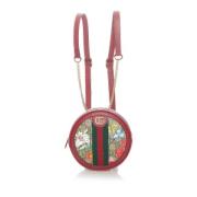 Gucci Vintage Pre-owned Laeder ryggsckar Red, Dam