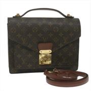 Louis Vuitton Vintage Pre-owned Canvas louis-vuitton-vskor Brown, Dam