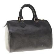 Louis Vuitton Vintage Pre-owned Laeder handvskor Black, Dam