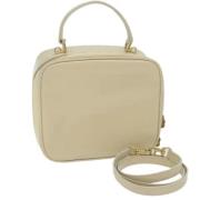 Gucci Vintage Pre-owned Laeder handvskor Beige, Dam