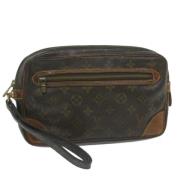 Louis Vuitton Vintage Pre-owned Canvas kuvertvskor Brown, Dam