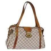 Louis Vuitton Vintage Pre-owned Canvas totevskor White, Dam