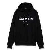 Balmain Huvtröja Black, Herr