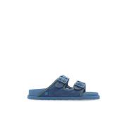 Birkenstock Sandaler Arizona Stone Washed Blue, Herr