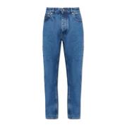 Palm Angels Jeans med raka ben Blue, Herr