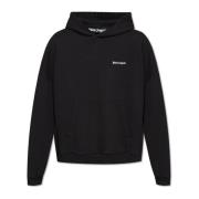 Palm Angels Sweatshirt med Logo Black, Herr