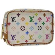 Louis Vuitton Vintage Pre-owned Canvas necessrer Multicolor, Dam