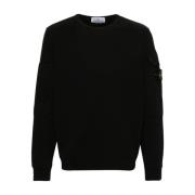 Stone Island Stilren Sweatshirt V0029 Black, Herr