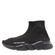 Balenciaga Vintage Pre-owned Tyg sneakers Black, Dam