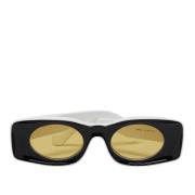 Loewe Pre-owned Pre-owned Acetat solglasgon Black, Dam