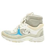 Chanel Vintage Pre-owned Laeder sneakers Multicolor, Dam