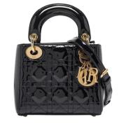 Dior Vintage Pre-owned Laeder totevskor Black, Dam