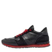 Valentino Vintage Pre-owned Laeder sneakers Black, Dam