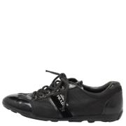 Prada Vintage Pre-owned Nylon sneakers Black, Dam