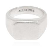 AllSaints Mässing signetring Alldis Gray, Herr