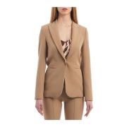 Simona Corsellini Blazers Beige, Dam