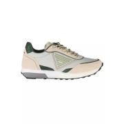 Carrera Beige Eco Ldersneakers med kontrastdetaljer Multicolor, Herr