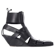 Rick Owens Pre-owned Pre-owned Laeder sandaler Black, Dam