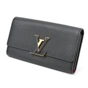 Louis Vuitton Vintage Pre-owned Laeder plnbcker Black, Dam