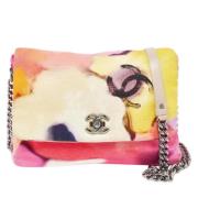 Chanel Vintage Pre-owned Canvas handvskor Multicolor, Dam