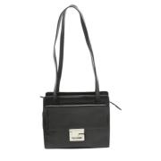 Gucci Vintage Pre-owned Laeder totevskor Black, Dam