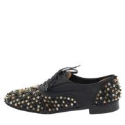 Christian Louboutin Pre-owned Pre-owned Laeder lgskor Black, Dam